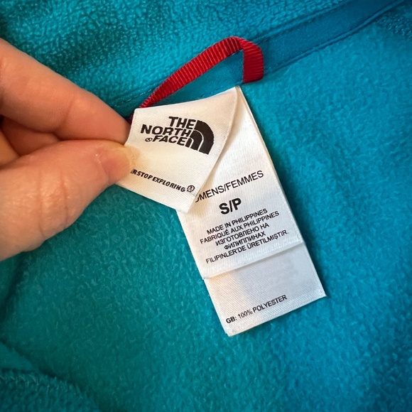 The North Face Aqua Half Zip Fleece Size S - Picture 3 of 3
